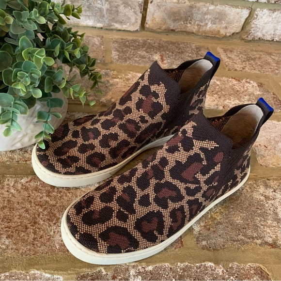 Rothy’s | The Chelsea Women’s Wildcat Cheetah High Top Ankle Boot - Picture 3 of 15